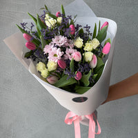Mixed Tulip Bouquet