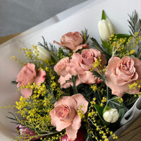 Time for Coffee - Cappuccino Rose Bouquet