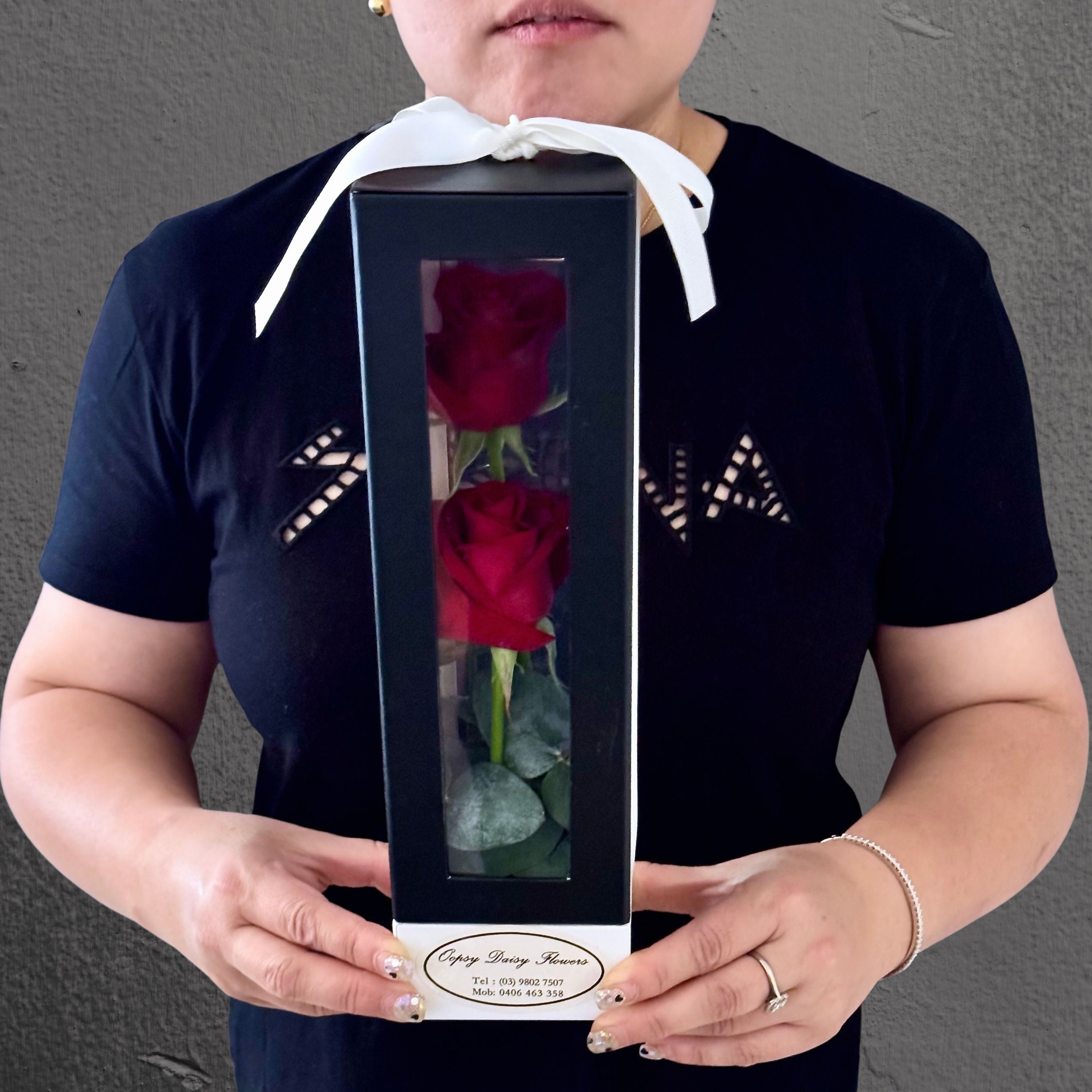 2 Red Roses Box - Default Title