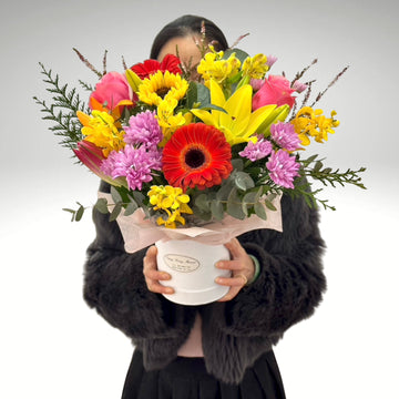 florist choice mini hatbox