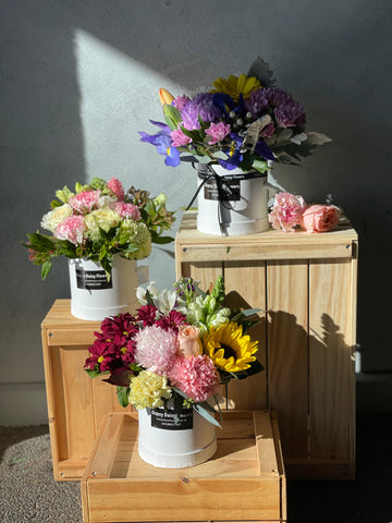 florist choice mini hatbox