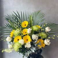 yellow-sympathy-flowers